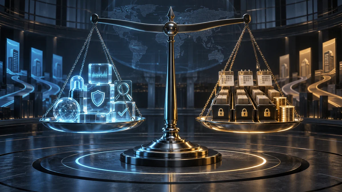 A legal balance separates shared safety tests and incident formats from coordinated launch timing pricing and product output