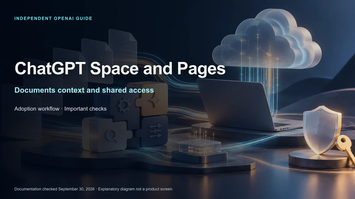 ChatGPT Space and Pages document collaboration guide