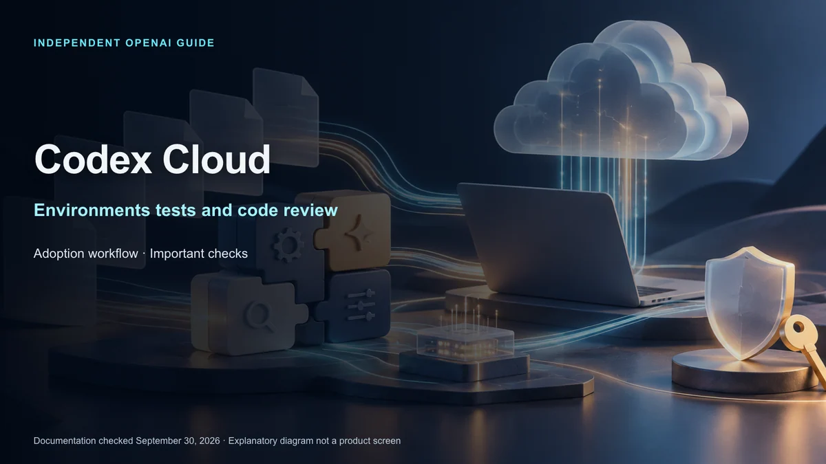 Codex Cloud development environment and review guide