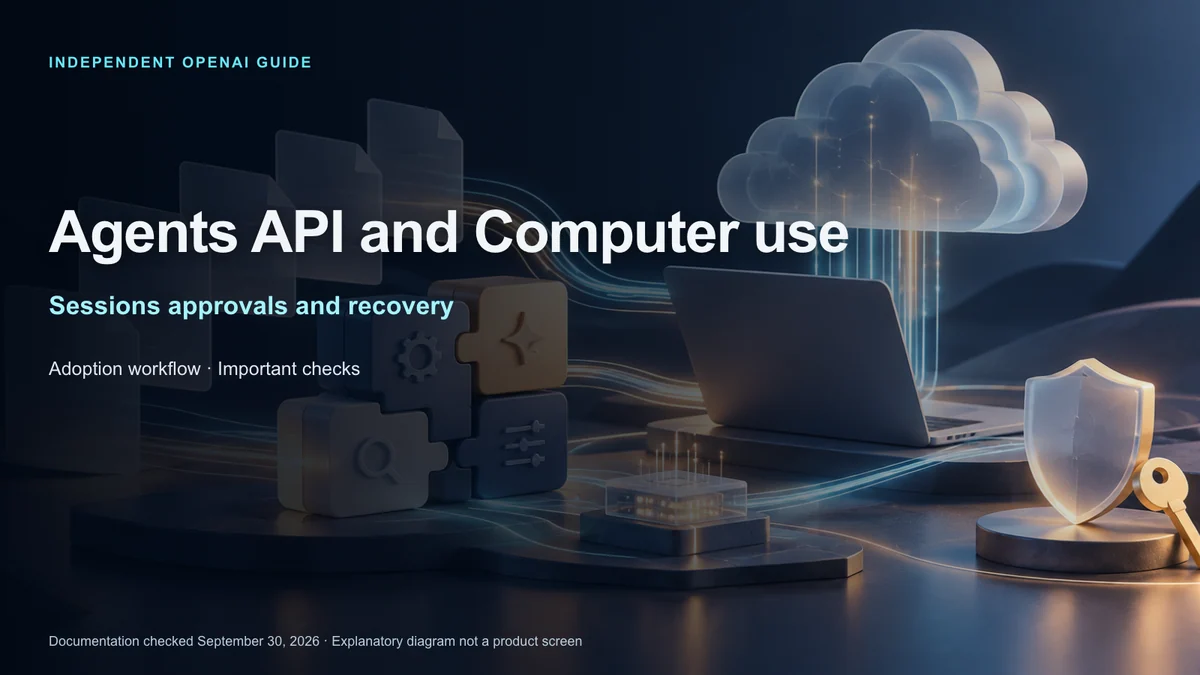 An introduction to Agents API sessions and Computer use approvals