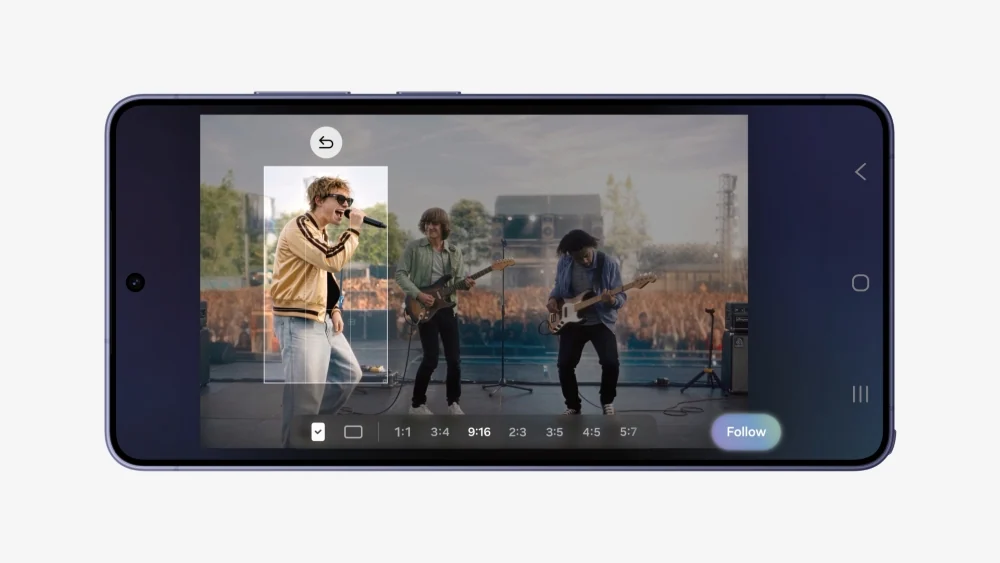 One UI 9 My FanCam 공식 화면